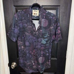 RSVLTS Nightmare Before Christmas scenery Shirt